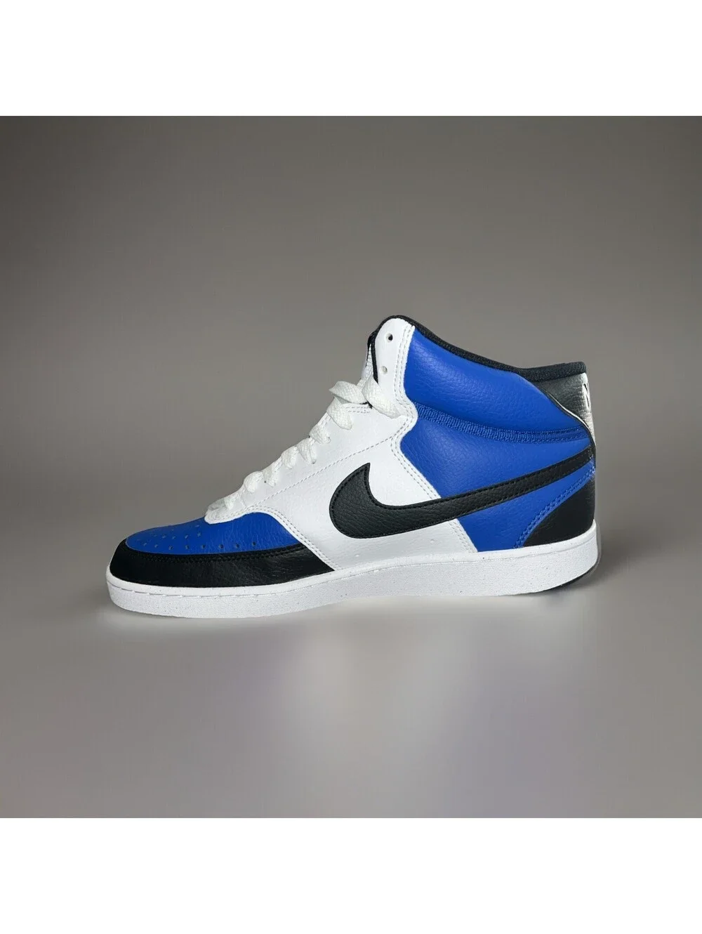 Nike Court Vision Mid Men’s Size 10.5 Game Royal/Black FQ8740-480 New